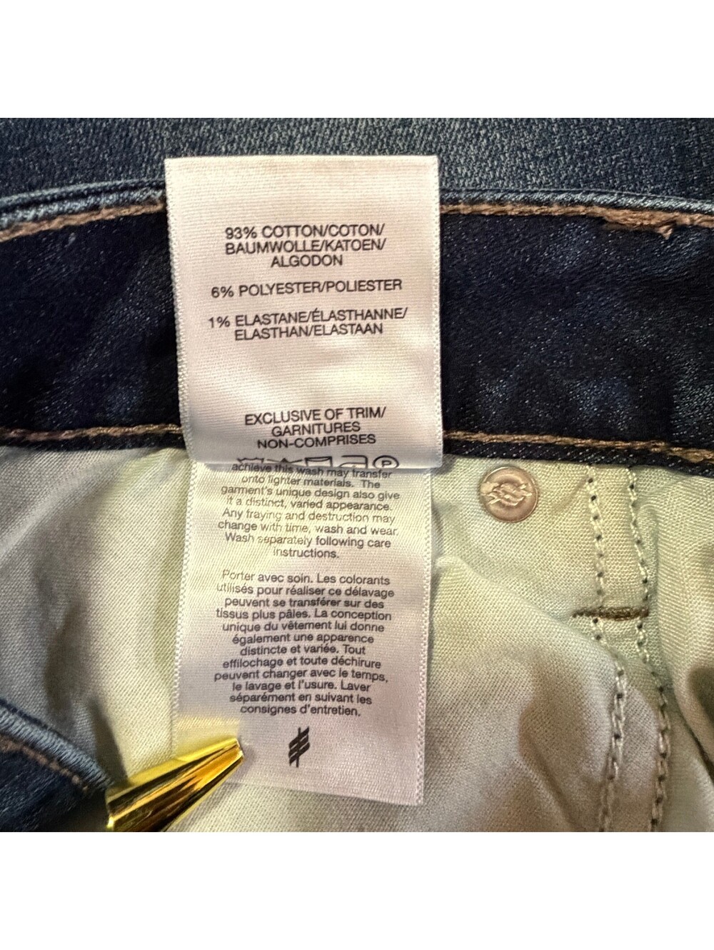 Silver Jeans Co. Suki Slim Boot Dark Blue Denim Jeans W29 L31 - Picture 6 of 10